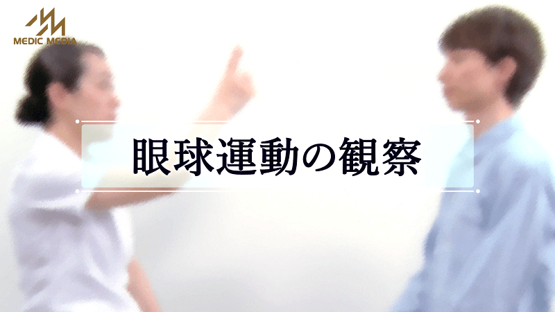 眼球運動の観察